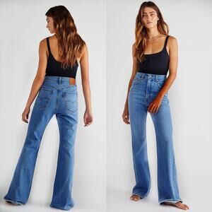 Levi’s 70s High Flare Jeans High Rise Medium Wash Women’s 26